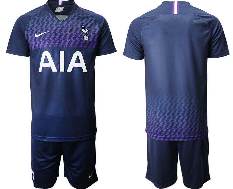 Men 2019-2020 club Tottenham Hotspur away blue Soccer Jerseys